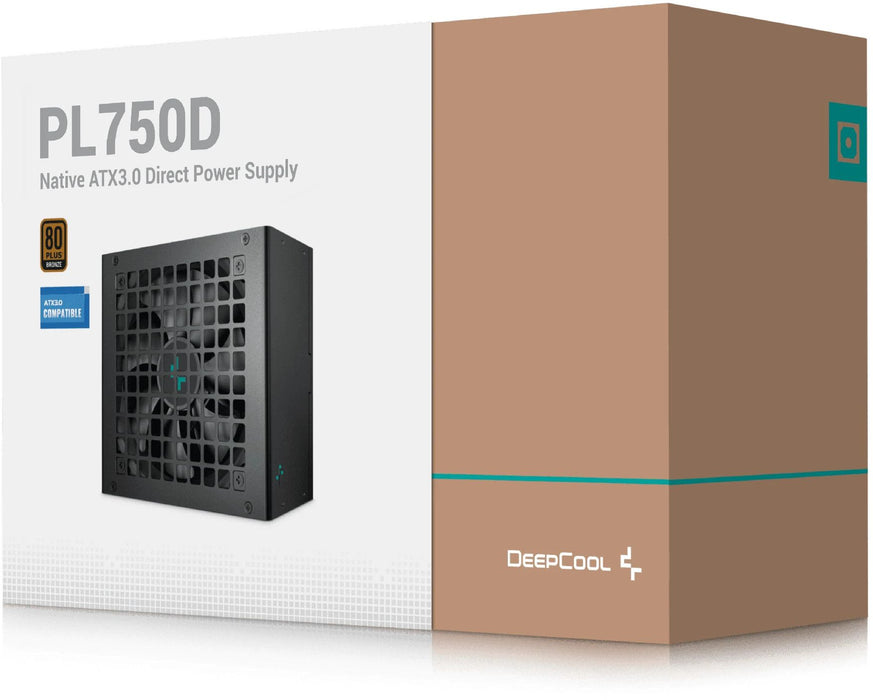 DeepCool PL750D power supply unit 750 W 20+4 pin ATX ATX Black