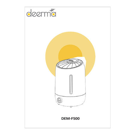 Deerma F500 ultrasonic air humidifier