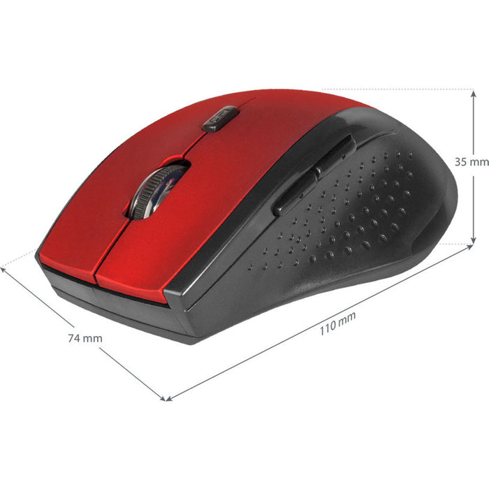Mouse DEFENDER Accura MM-365 52367 Red