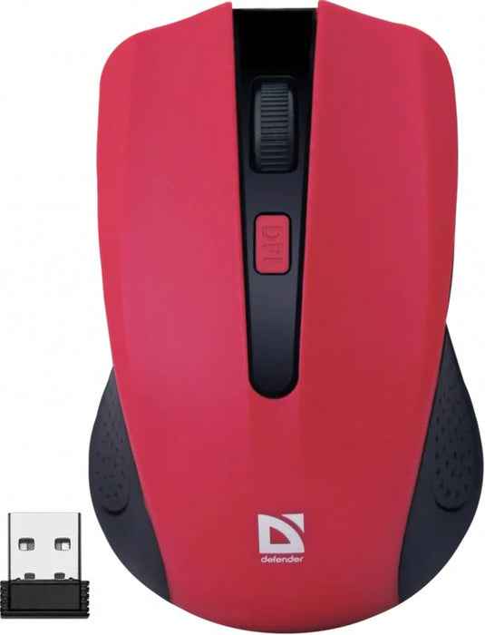 Mouse Defender Accura MM-935 red