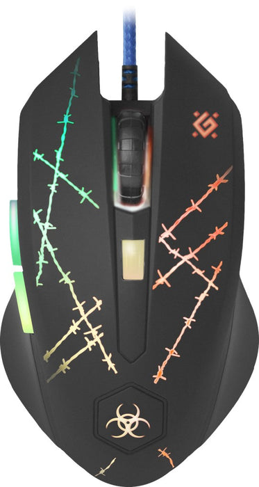 Defender Forced GM-020L mouse Gaming Ambidextrous USB Type-A Optical 3200 DPI