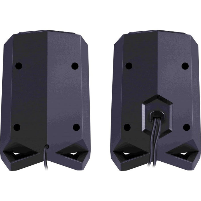 Speakers Defender Rocket 2.0 6w LED USB, black