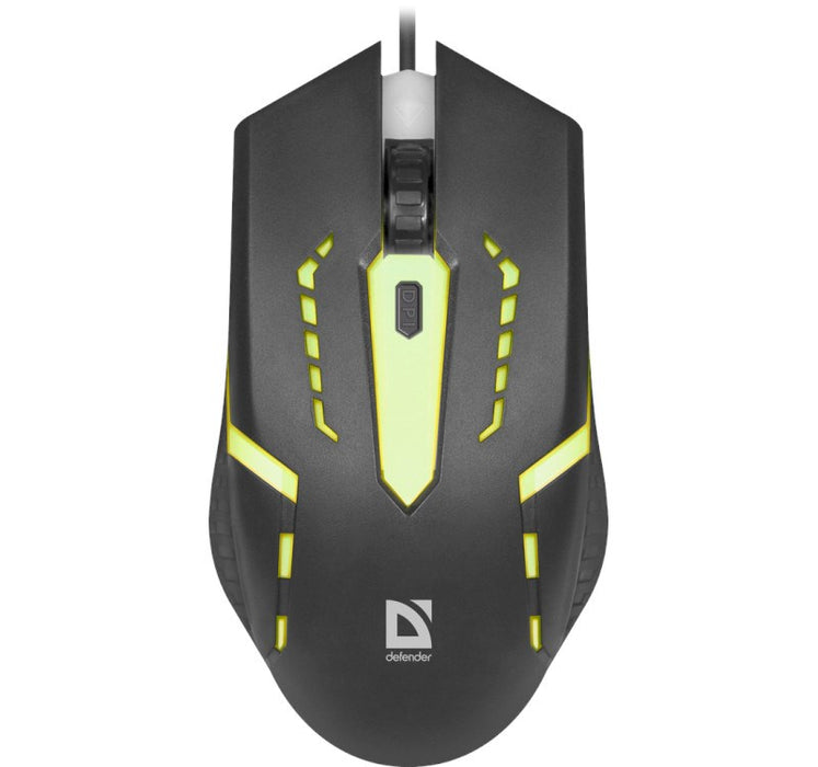 MOUSE DEFENDER FLASH MB-600L OPTIC LED 1200dpi 4P