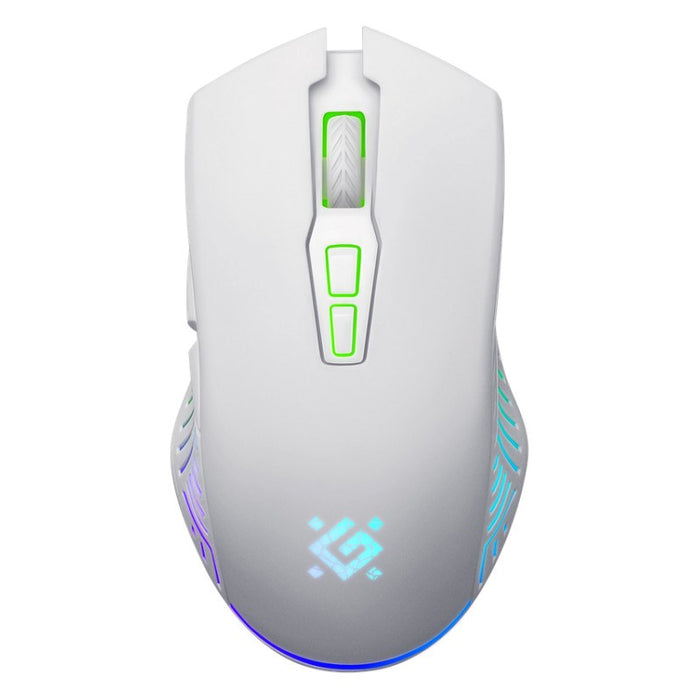 WIRELESS MOUSE DEFENDER PANDORA RF WHITE 3200dpi 7P