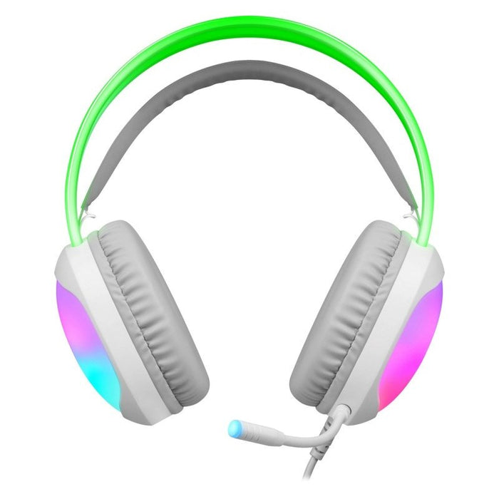 Defender Eclipse RGB gaming headset white 62440