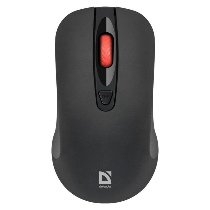 Optical Wireless Mouse Defender NEXUS MS-195 RF Black 1600 dpi