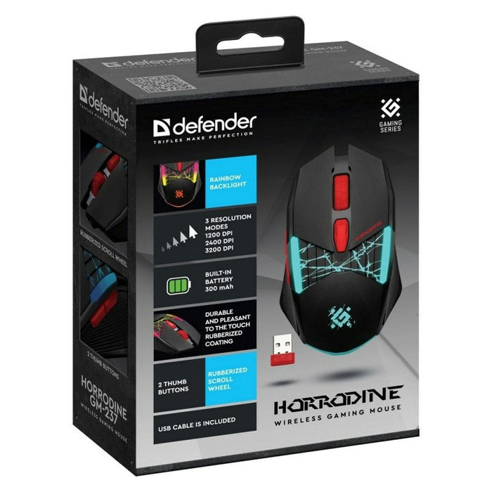 Gaming Mouse Defender GM-237 HORRODINE Black 3200 DPI