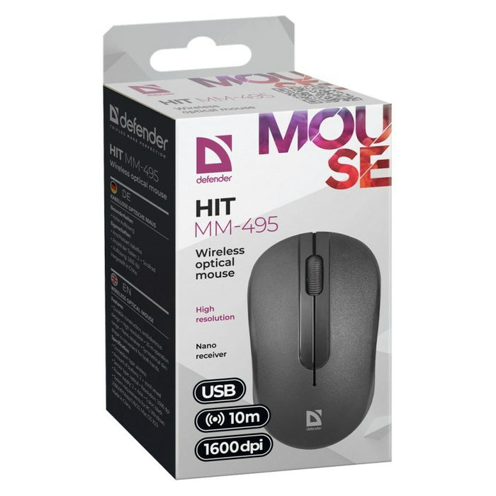 Optical mouse Defender HIT MM-495 Black