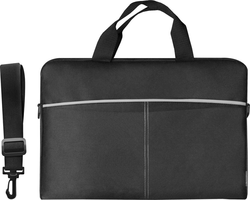 Defender Lite notebook case 39.6 cm (15.6") Black, Grey
