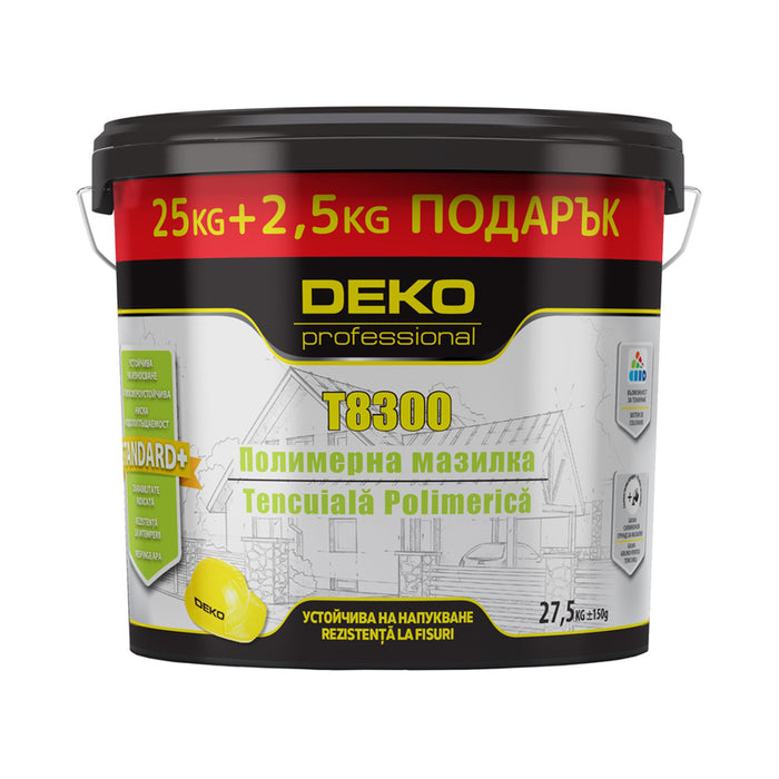POLYMER PLASTER SCRATCHED D1.5 DEKO DEKO