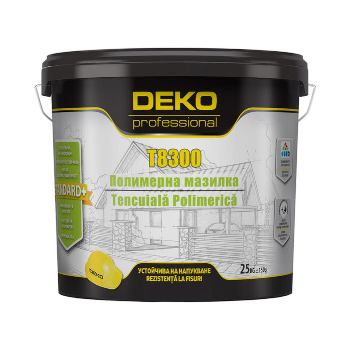 DRAGGED POLYMER PLASTER B2 DEKO