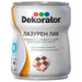 DEKORATOR LACQUER 650 ML DARK TEAK - Лакове за дърво<<<Лакове и импрегнанти за дърво<<<Бои и