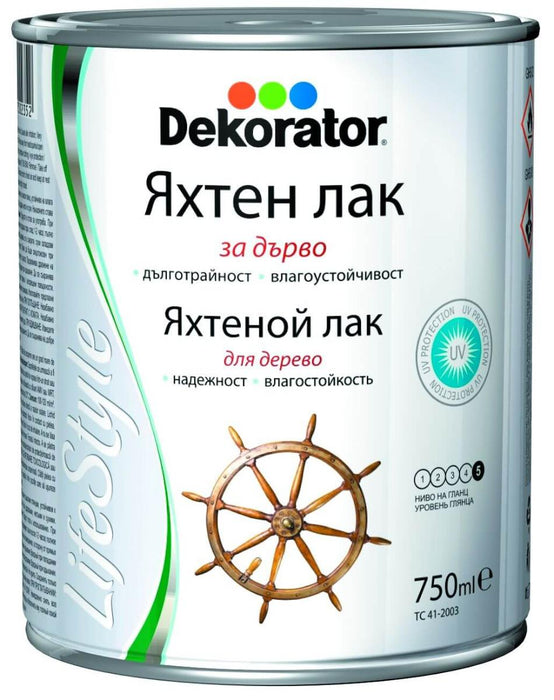 LACQUER YACHT 0.75 DEKORATOR