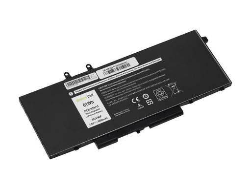 Dell Latitude 5400 5410 5500 5510 Precision 3540 3550 4GVMP 7.4V 8000mAh GREEN CELL Laptop Battery - Батерии за