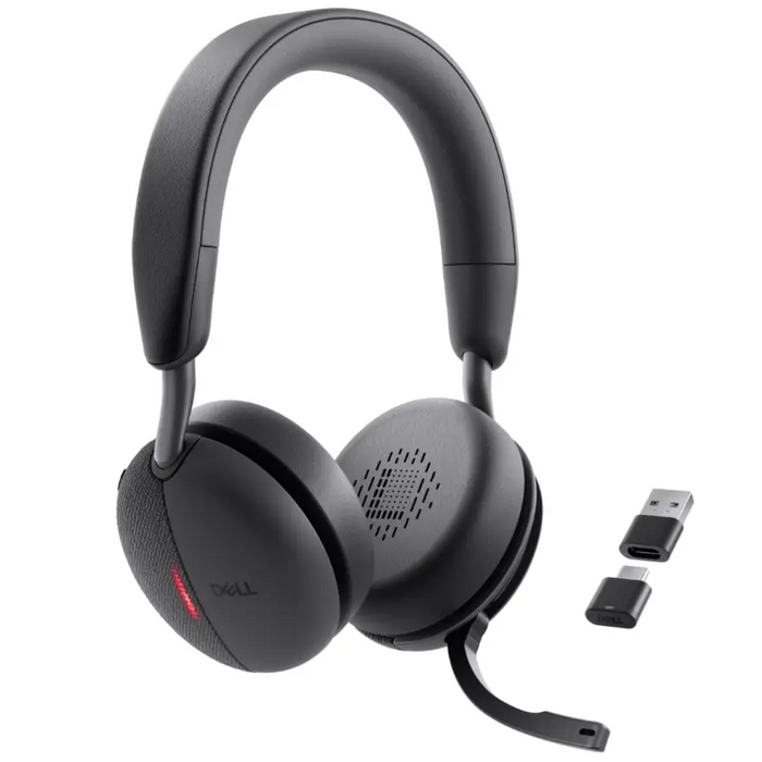 DELL WL5024 Headset Wired & Wireless Head-band Aviation/Air traffic control USB Type-C Bluetooth Black