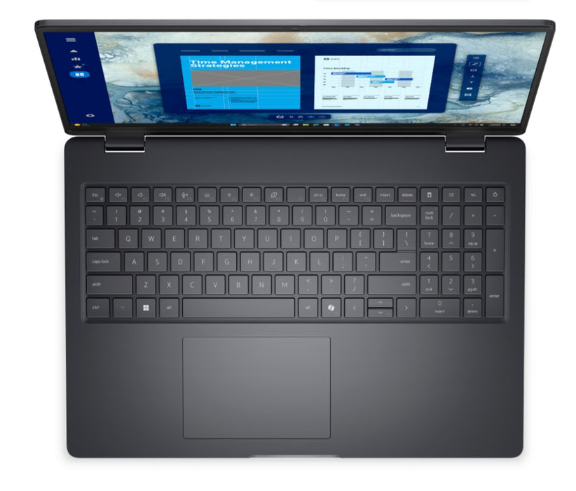 Laptop Dell Pro 16 PC16250, Intel 5 120U (10 cores, up to 5.0 GHz), 16" FHD+(1920x1200) 300nits AG,