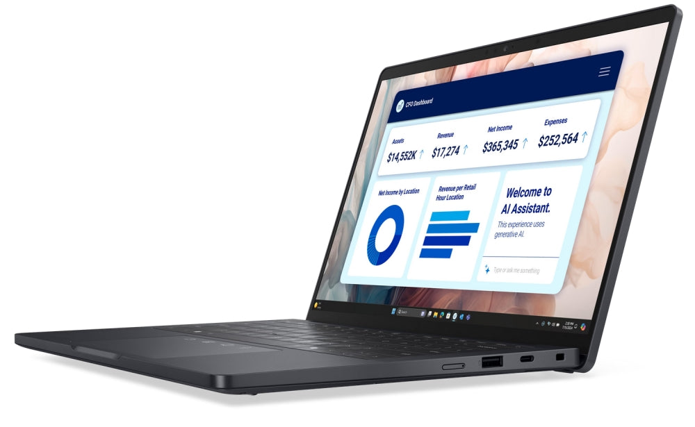 Laptop Dell Pro 13 Premium PA13250, Intel Ultra 5 236V (40 TOPS NPU, 8cores, up to 4.7 GHz), 13.3" F
