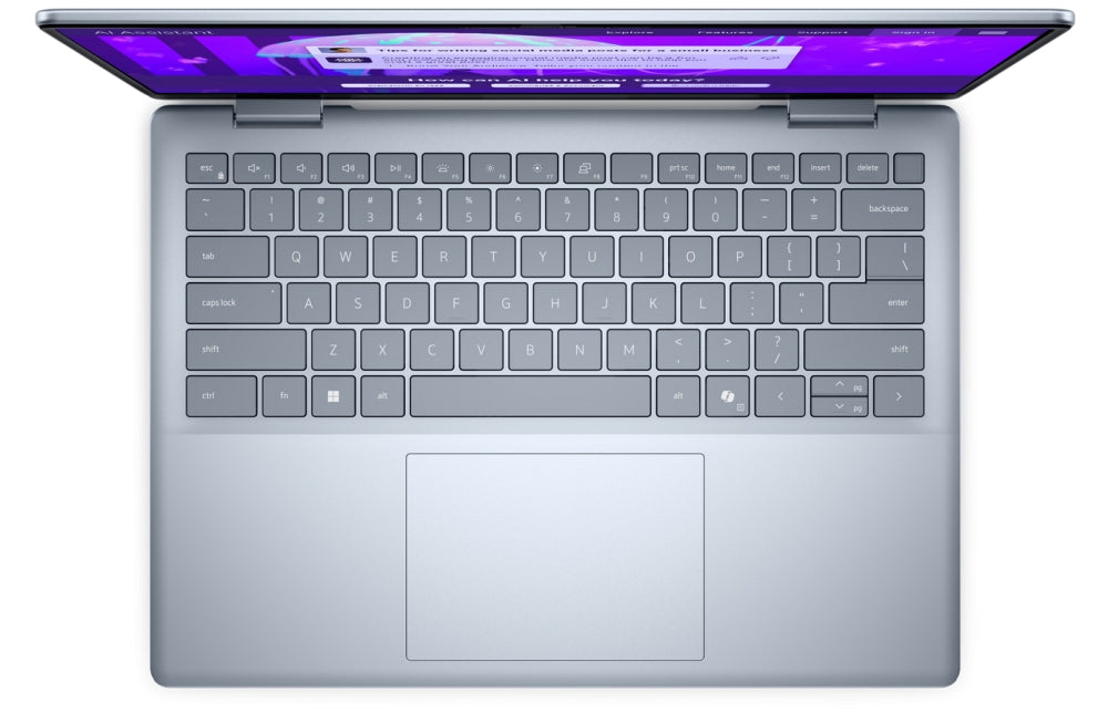 Dell 14 Plus DB14250, Intel Ultra 7 256V (47 TOPS NPU, 8 cores, up to 4.8 GHz), 14.0" 2.5K (2560x160