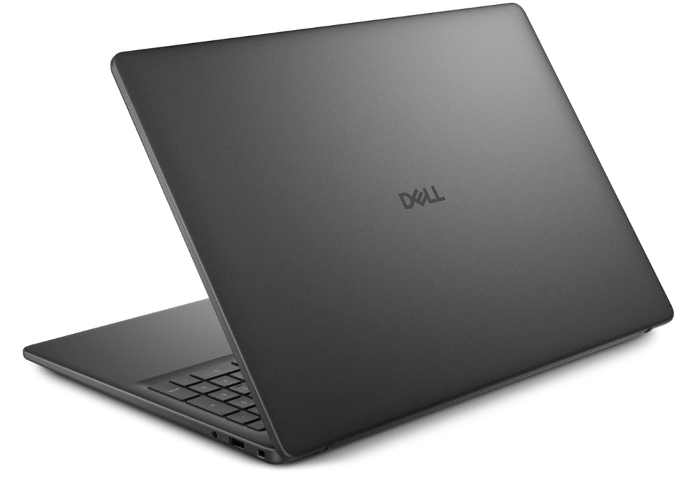 Dell 16 DC16250, Intel Core 7 150U (10 cores, up to 5.4 GHz), 16.0" FHD+(1920x1200) AG, 300nits, 16GB, 2x8GB, DDR5, 5200 MT/s, 1TB M.2 PCIe, Intel Graphics, Cam, FPR, Wi-Fi 6, Backlit Kb, Ubuntu, Carbon Black, 3Y PS
