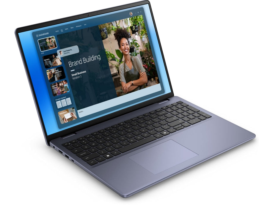 Laptop Dell 16 DC16251, Intel Core 7 150U (10 cores, up to 5.4 GHz), 16.0" FHD+(1920x1200) AG, 300ni