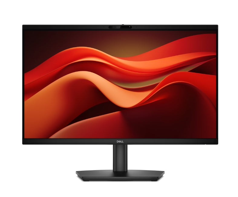 Dell E2426HB, 23.8" Video Conferencing, FullHD (1920x1080) AG, IPS, 16:9, 5ms, 1000:1, 300 cd/m2, HDMI, DP, USB hub, Camera 5 Megapixel, Mic, 2x 3W speaker, Height Adj, Pivot, Swivel, Tilt, Black
