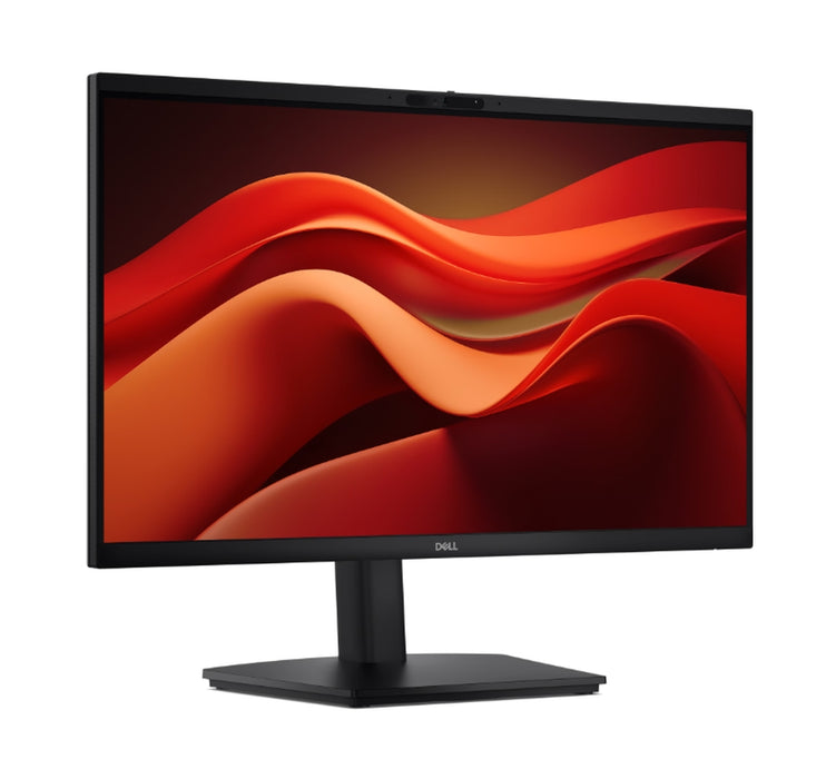 Dell E2426HB, 23.8" Video Conferencing, FullHD (1920x1080) AG, IPS, 16:9, 5ms, 1000:1, 300 cd/m2, HDMI, DP, USB hub, Camera 5 Megapixel, Mic, 2x 3W speaker, Height Adj, Pivot, Swivel, Tilt, Black