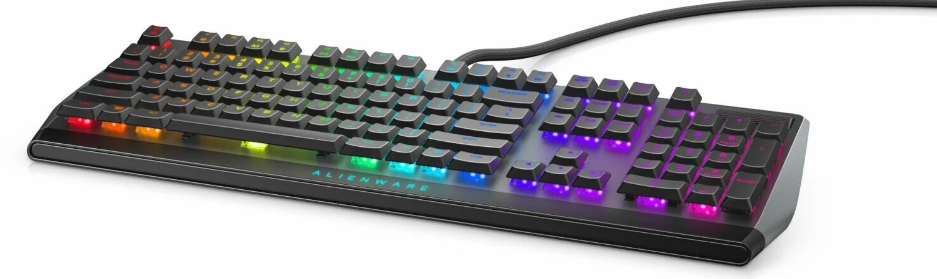 Dell Alienware 510K Low-profile RGB Mechanical Gaming Keyboard - AW510K (Dark Side of the Moon)
