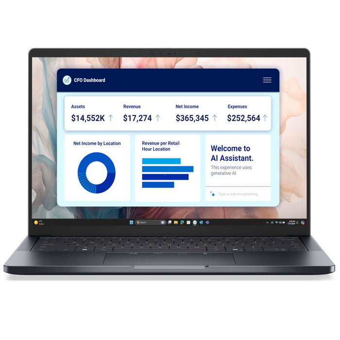 Dell Pro 14 Premium PA14250 Ultra 5 236V 14.0" FHD+ 400 nits 16GB LPDDR5X 512GB SSD Arc Graphics, Front Camera & Microphone, 5G WWAN + Bluetooth, Backlit Keyboard, 3-cell battery, vPro, Windows 11 Pro, 3-year ProSupport, Magnesium