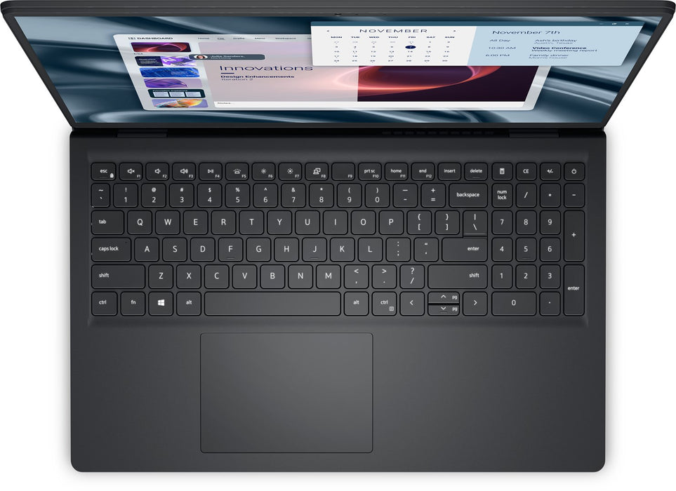 DELL PV15255 AMD Ryzen™ 5 7520U Laptop 39.6 cm (15.6") Full HD 8 GB LPDDR5-SDRAM 512 GB SSD Wi-Fi 5 (802.11ac) Windows 11 Pro Black
