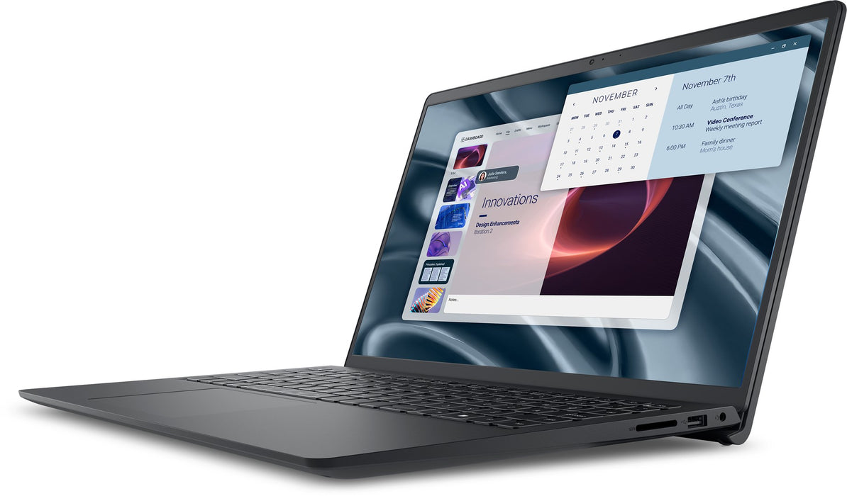 DELL PV15255 AMD Ryzen™ 5 7520U Laptop 39.6 cm (15.6") Full HD 8 GB LPDDR5-SDRAM 512 GB SSD Wi-Fi 5 (802.11ac) Windows 11 Pro Black