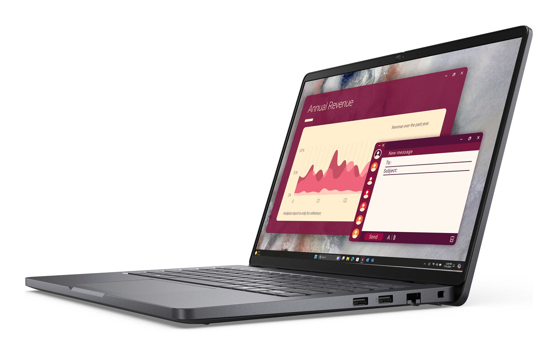 DELL Pro 14 PC14250 Intel Core 7 150U Laptop 35.6 cm (14") Full HD+ 16 GB DDR5-SDRAM 512 GB SSD Wi-Fi 6E (802.11ax) Windows 11 Pro Black