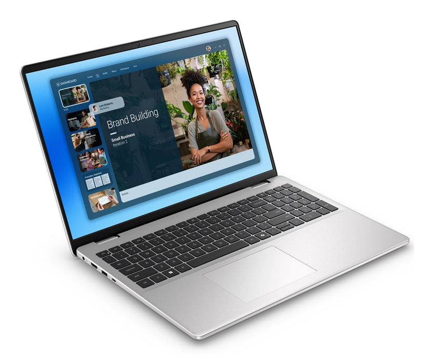 DELL DC16251 Intel Core 7 150U Laptop 40.6 cm (16") Full HD+ 16 GB DDR5-SDRAM 1 TB SSD NVIDIA GeForce MX570A Wi-Fi 6E (802.11ax) Windows 11 Pro Platinum, Silver
