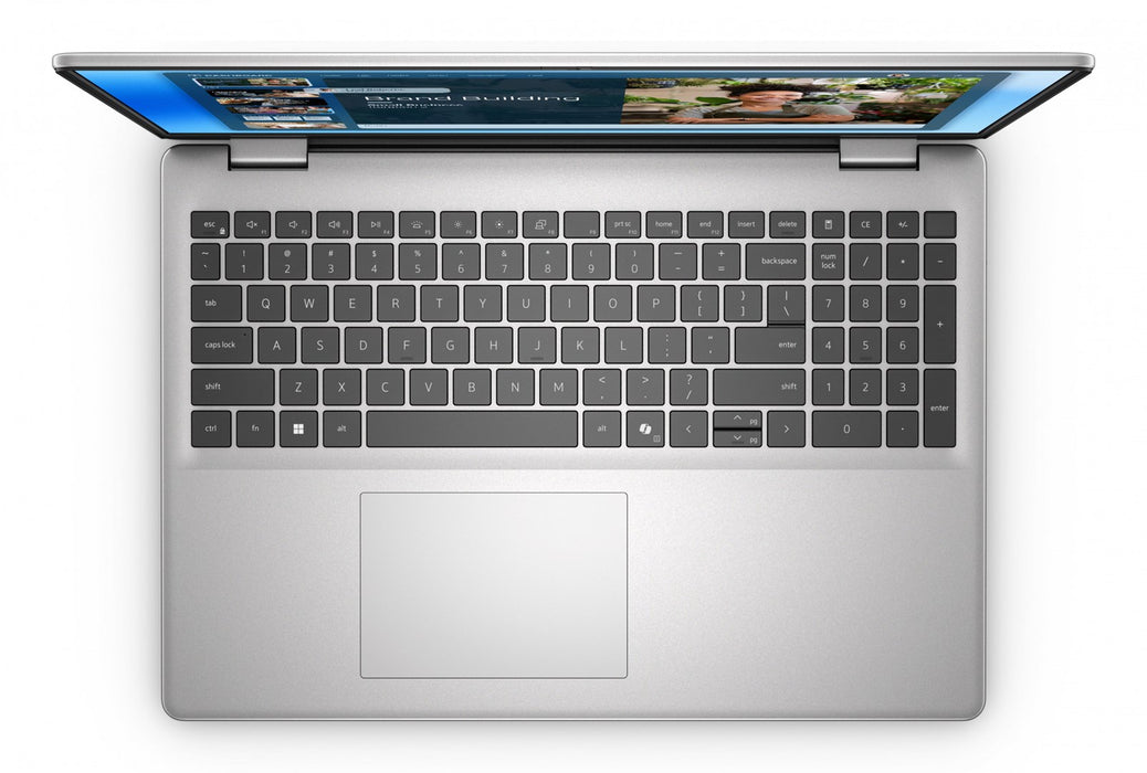 DELL DC16251 Intel Core 7 150U Laptop 40.6 cm (16") Full HD+ 16 GB DDR5-SDRAM 1 TB SSD NVIDIA GeForce MX570A Wi-Fi 6E (802.11ax) Windows 11 Pro Platinum, Silver