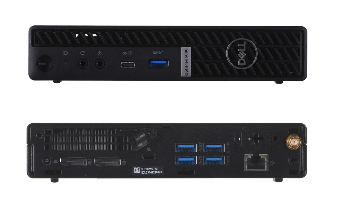 DELL OptiPlex 5080 Tiny i5-10500T 16GB 256GB SSD mSFF Win11pro Used