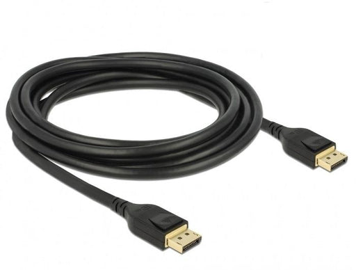 Delock cable DisplayPort male - DisplayPort male 3.0m 8K 60 Hz Black - PC кабели<<<Кабели<<<ValiAPI