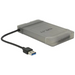 Delock converter USB 3.0 Type-A male - SATA 6 Gb/s 22 pin 2.5″ protective case - Чекмеджета за дискове<<<Компютърни