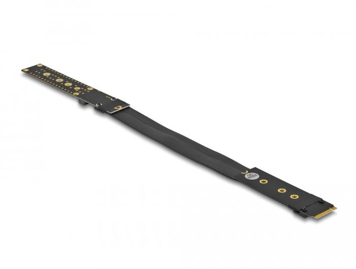 Card Delock 64136, M.2 Key M Extension NVMe, Cable 20 cm.
