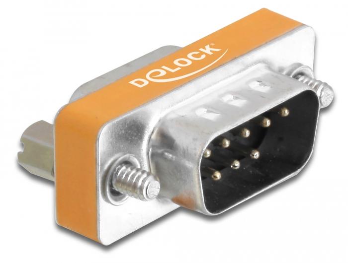 Adapter DeLock D-Sub 9 Pin male - D-Sub 9 female