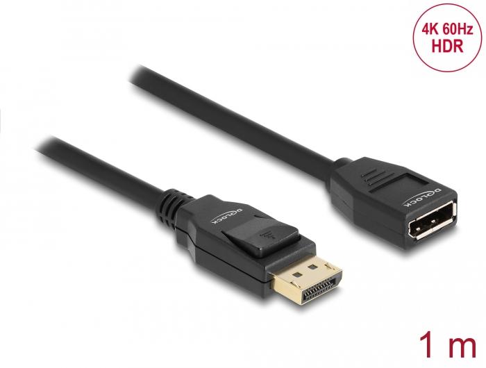 Extension cable Delock DisplayPort 1.2 male - DisplayPort female