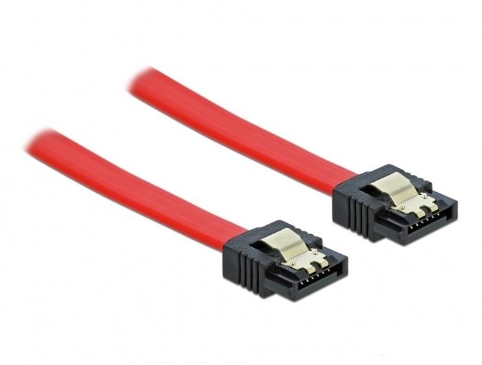 Interface cable SATA III DeLock, Straight connectors, 30 cm.