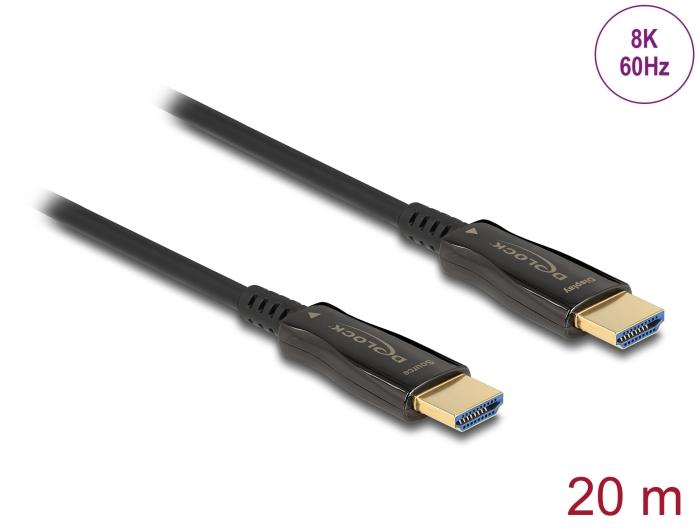 Delock optical cable, HDMI 8K, 60 Hz, 20 m