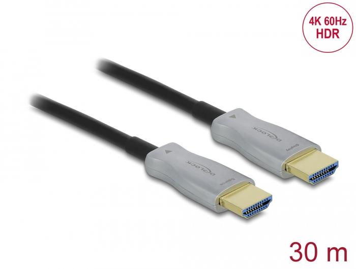 Delock optical cable, HDMI 4K, 60 Hz, 30 m