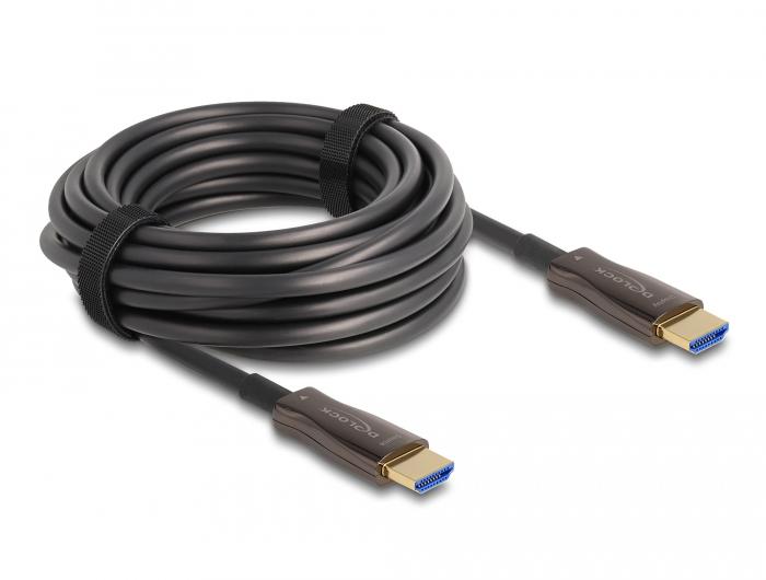 Optical cable Delock, HDMI 8K, 60Hz, 48Gbps, 10 m
