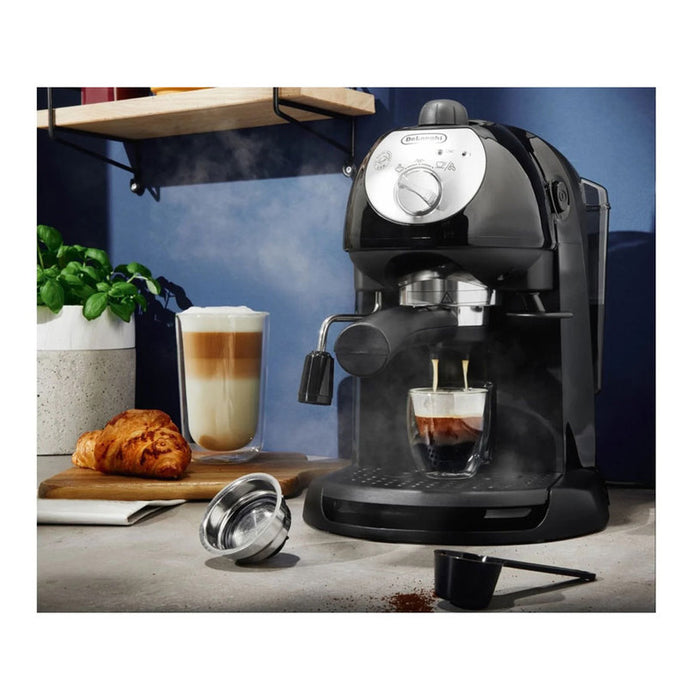 COFFEE MACHINE DELONGHI EC201CD.B 1000.00 ml, 15.00 bar, BLACK