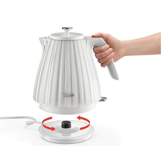 Electric kettle DeLonghi KBD2001.W Ballerina