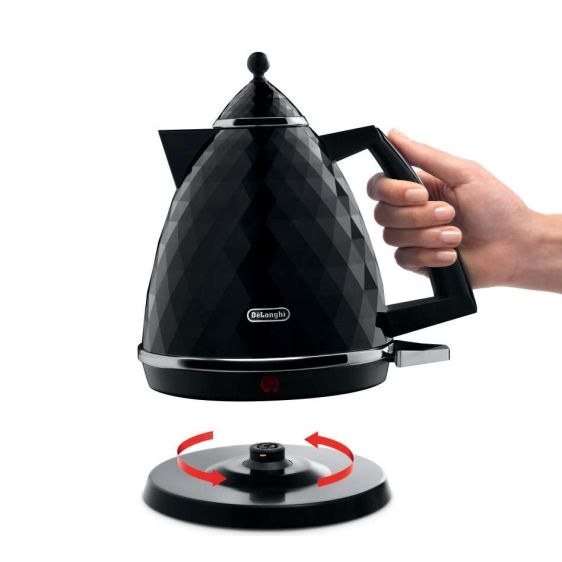 Electric kettle DeLonghi KBJ2001.BK Brillante