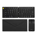 Delux KF10 folding wireless keyboard and MF10PR (QWERTY) mouse set - Sets<<<Keyboards<<<Gaming<<<InnproXML
