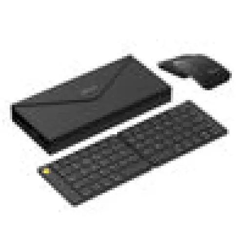 Delux KF10 folding wireless keyboard and MF10PR (QWERTY) mouse set - Sets<<<Keyboards<<<Gaming<<<InnproXML