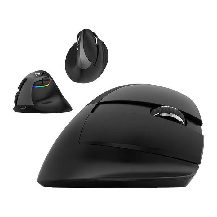 Delux M618Mini Black - Wireless<<<Mice<<<Gaming<<<InnproXML