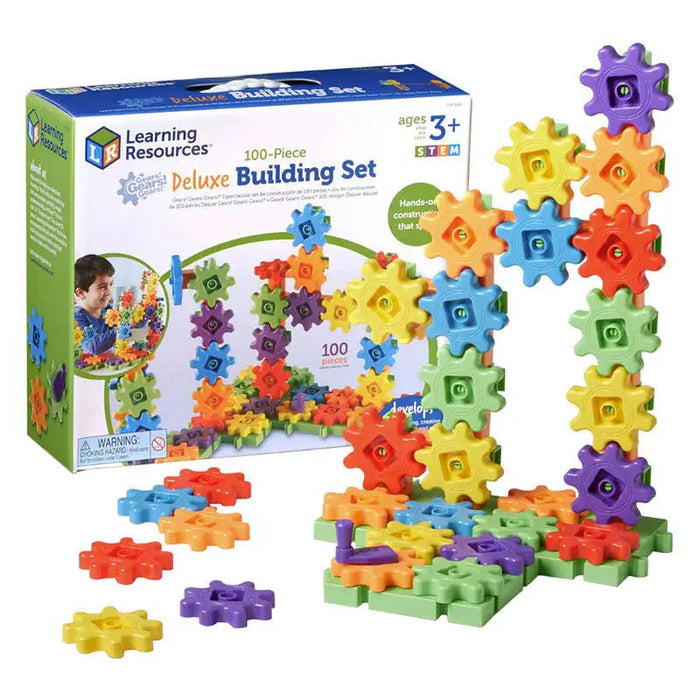 Deluxe Building Set (Set of 100) Learning Resources LER 9162 - Educational and interactive<<<Toys<<<InnproXML